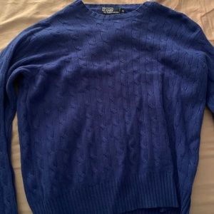 Polo Ralph Lauren Cashmere Sweater Blue XL